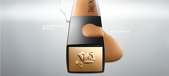 Lancôme Teint Idôle Ultra Wear fondotinta con SPF 35 e 81% skincare serum